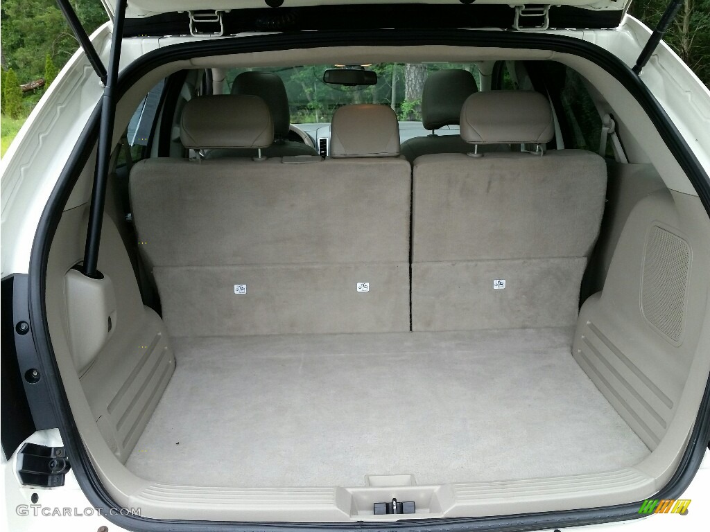 2008 Edge Limited AWD - White Sand Tri-Coat Metallic / Medium Light Stone photo #25