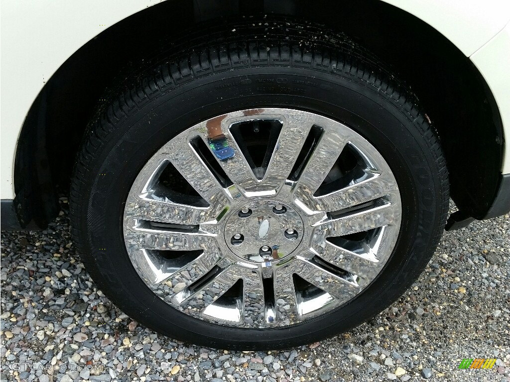 2008 Edge Limited AWD - White Sand Tri-Coat Metallic / Medium Light Stone photo #30