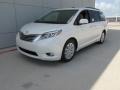 2016 Blizzard Pearl Toyota Sienna Limited  photo #7
