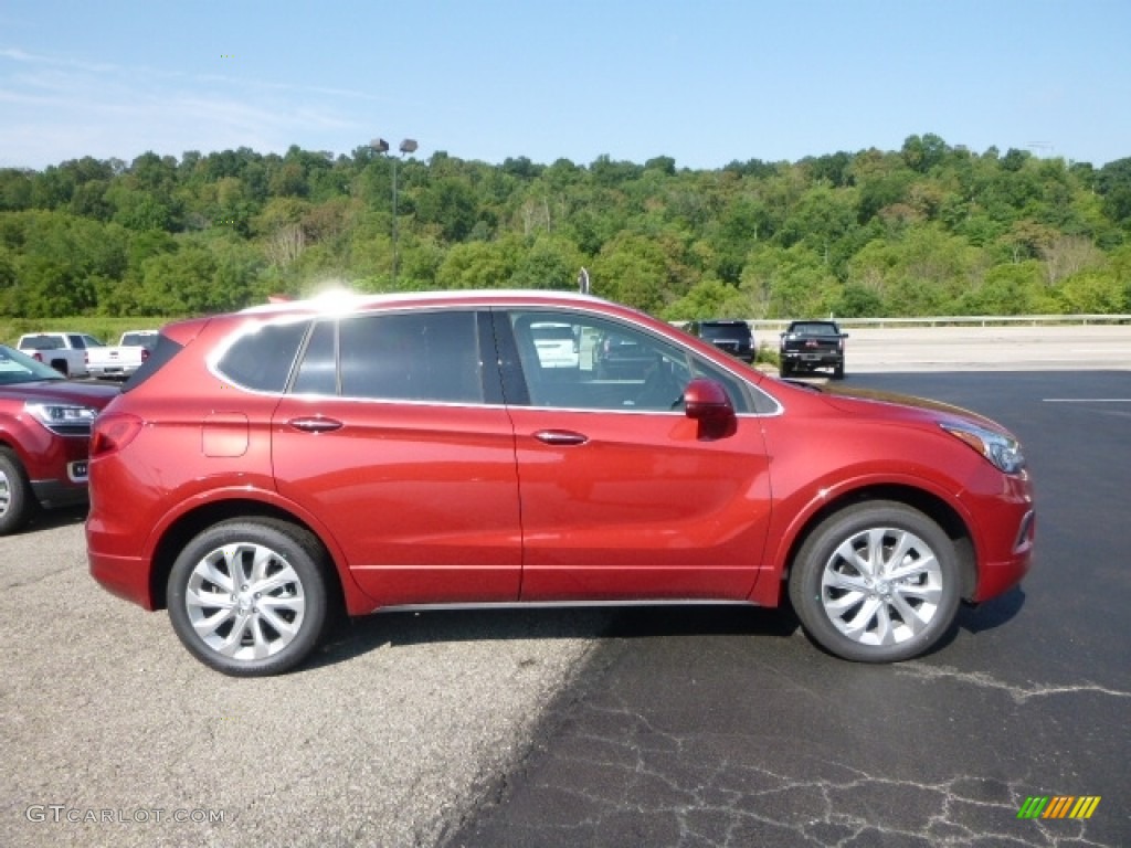Saffron Red Metallic 2016 Buick Envision Premium AWD Exterior Photo #114761108