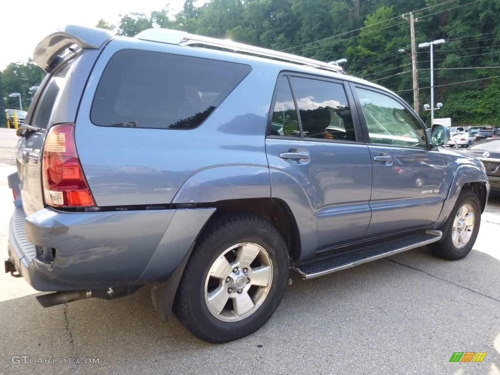 2003 4Runner Limited 4x4 - Pacific Blue Metallic / Stone photo #8