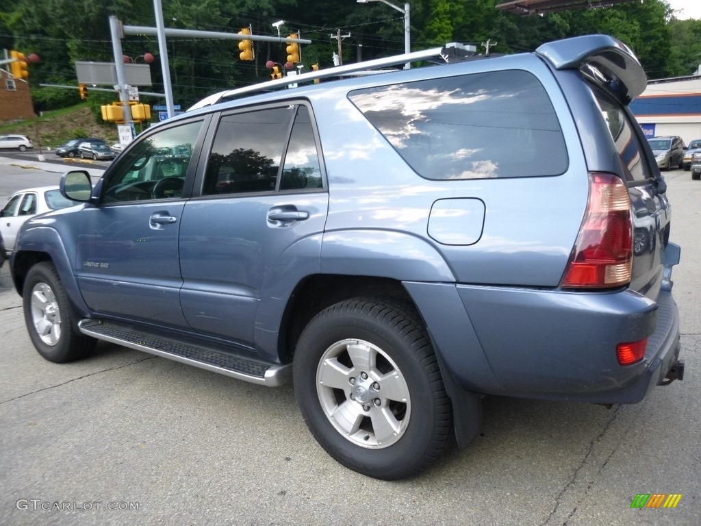 2003 4Runner Limited 4x4 - Pacific Blue Metallic / Stone photo #14
