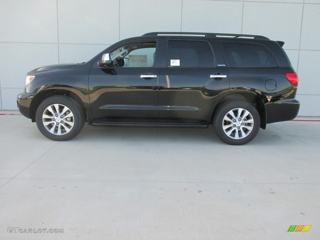 2016 Sequoia Limited - Black / Gray photo #6