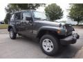 2016 Granite Crystal Metallic Jeep Wrangler Unlimited Sport 4x4  photo #4