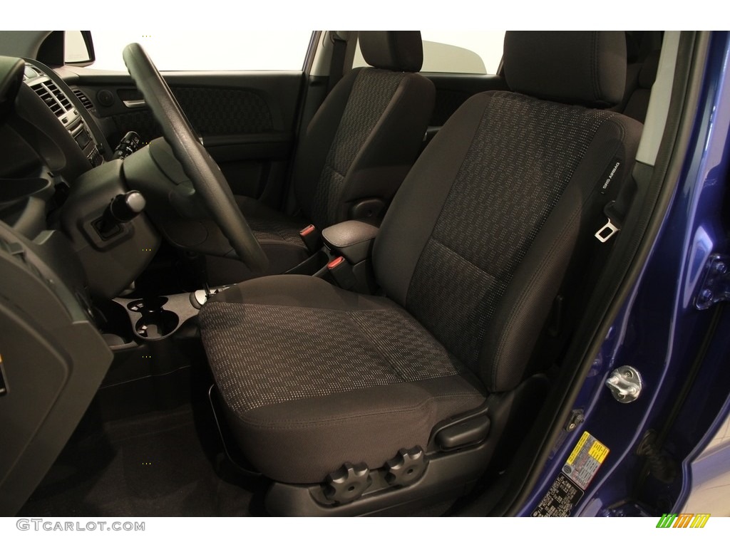 2008 Sportage LX V6 4x4 - Smart Blue Metallic / Black photo #5