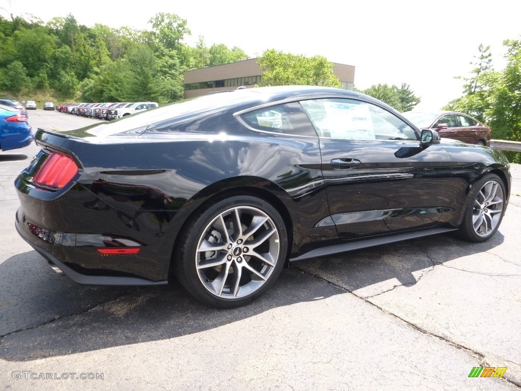 2017 Mustang EcoBoost Premium Coupe - Shadow Black / Ebony photo #2