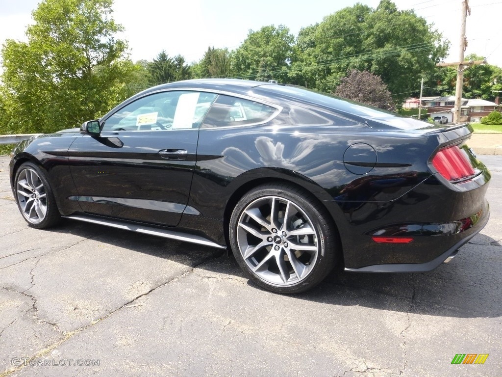 2017 Mustang EcoBoost Premium Coupe - Shadow Black / Ebony photo #3