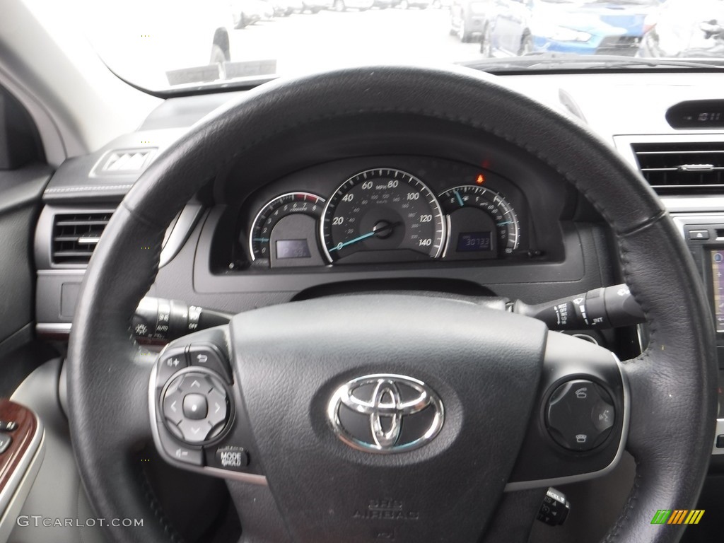 2013 Camry XLE - Magnetic Gray Metallic / Ash photo #20