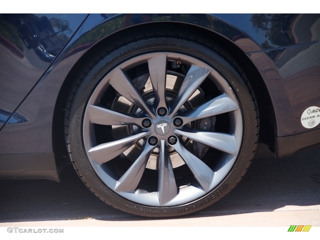 2013 Tesla Model S P85 Performance Wheel Photo #114767552