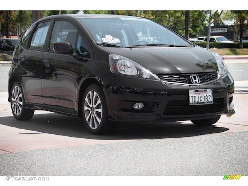 2013 Fit Sport - Crystal Black Pearl / Sport Black photo #1