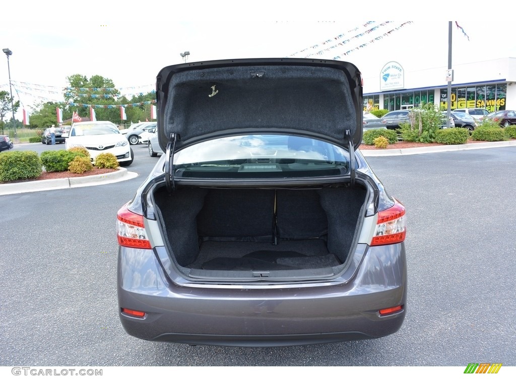 2014 Sentra SV - Amethyst Gray / Charcoal photo #19