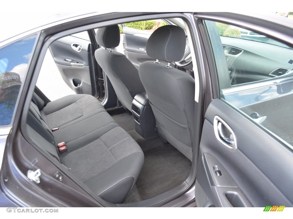 2014 Sentra SV - Amethyst Gray / Charcoal photo #25