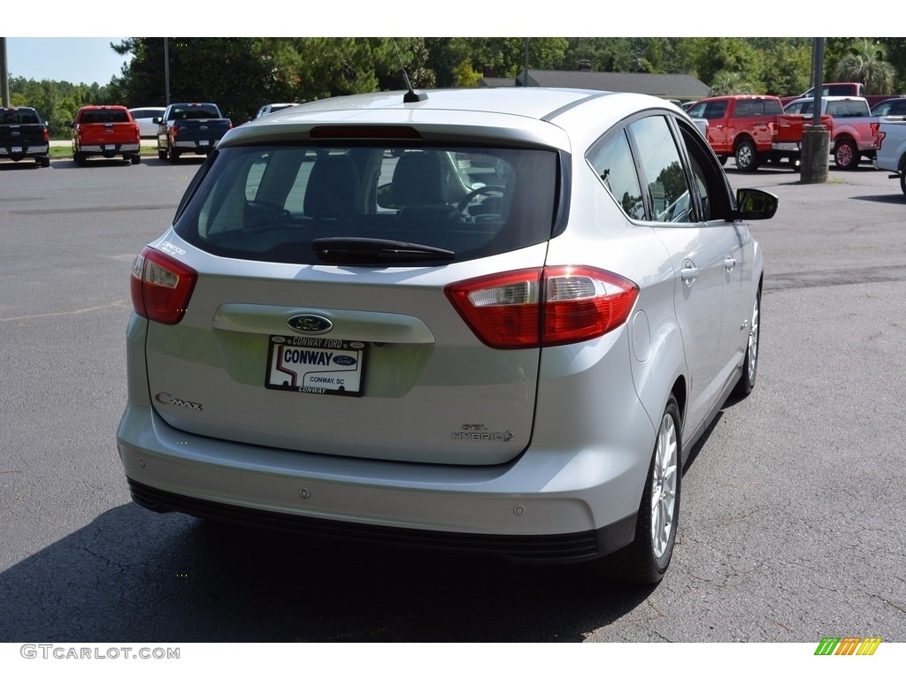 2015 C-Max Hybrid SEL - Ingot Silver Metallic / Charcoal Black photo #3