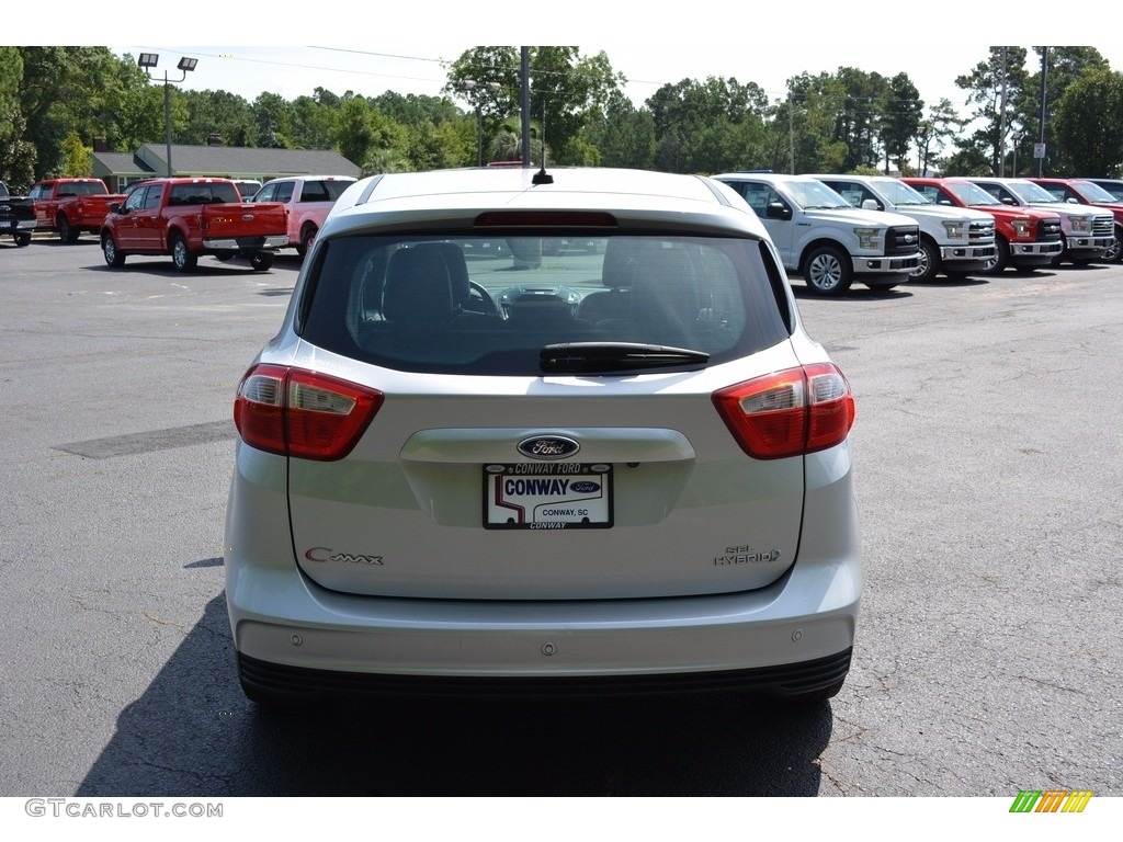 2015 C-Max Hybrid SEL - Ingot Silver Metallic / Charcoal Black photo #4