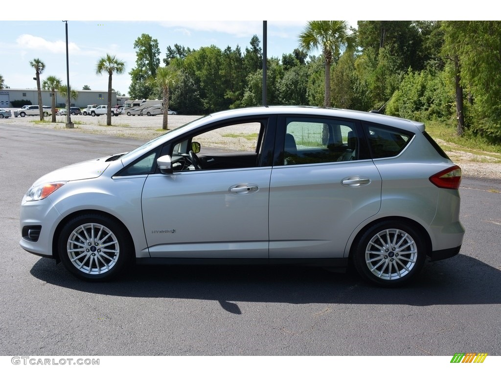 2015 C-Max Hybrid SEL - Ingot Silver Metallic / Charcoal Black photo #7