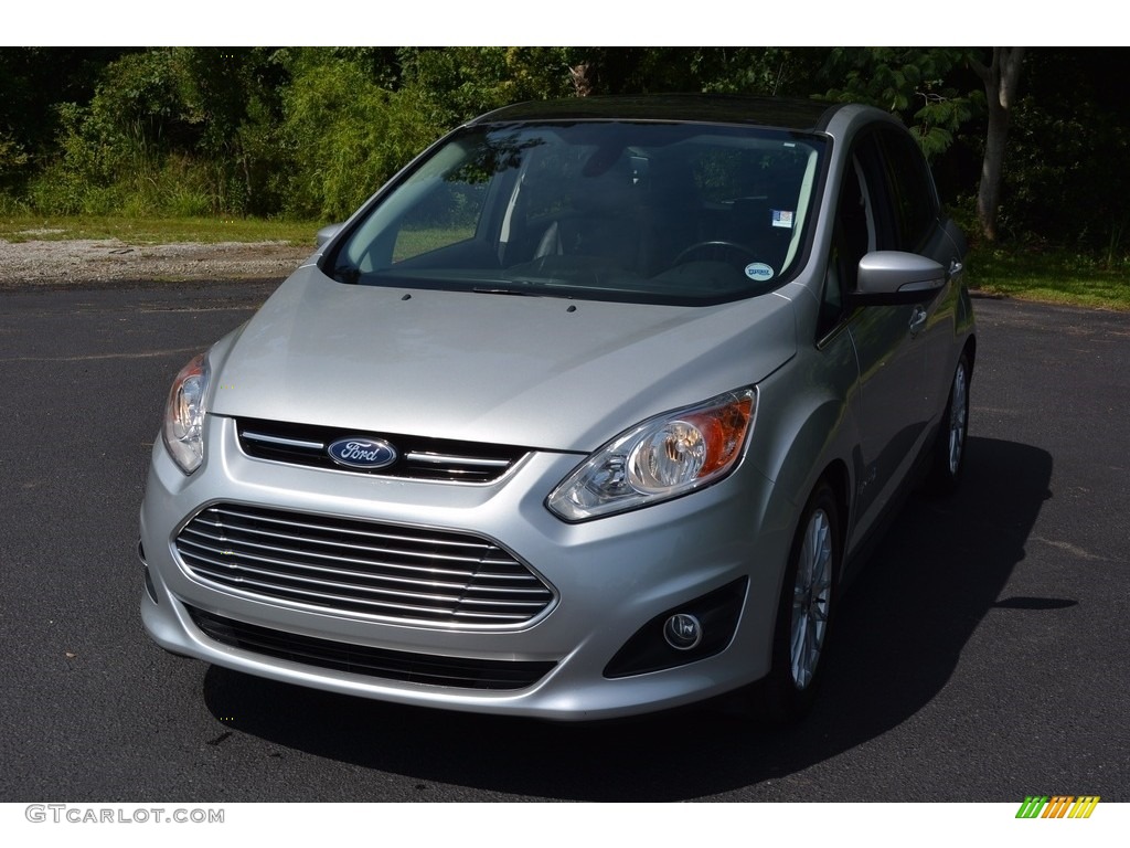 2015 C-Max Hybrid SEL - Ingot Silver Metallic / Charcoal Black photo #8