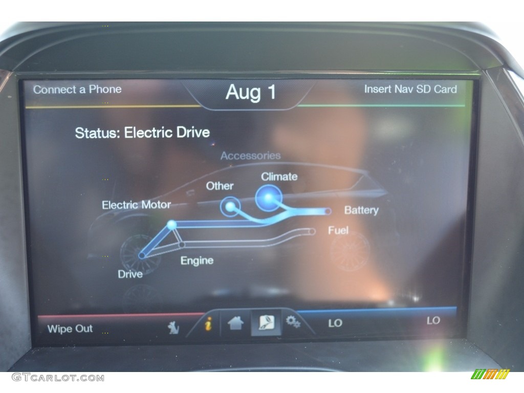 2015 C-Max Hybrid SEL - Ingot Silver Metallic / Charcoal Black photo #55