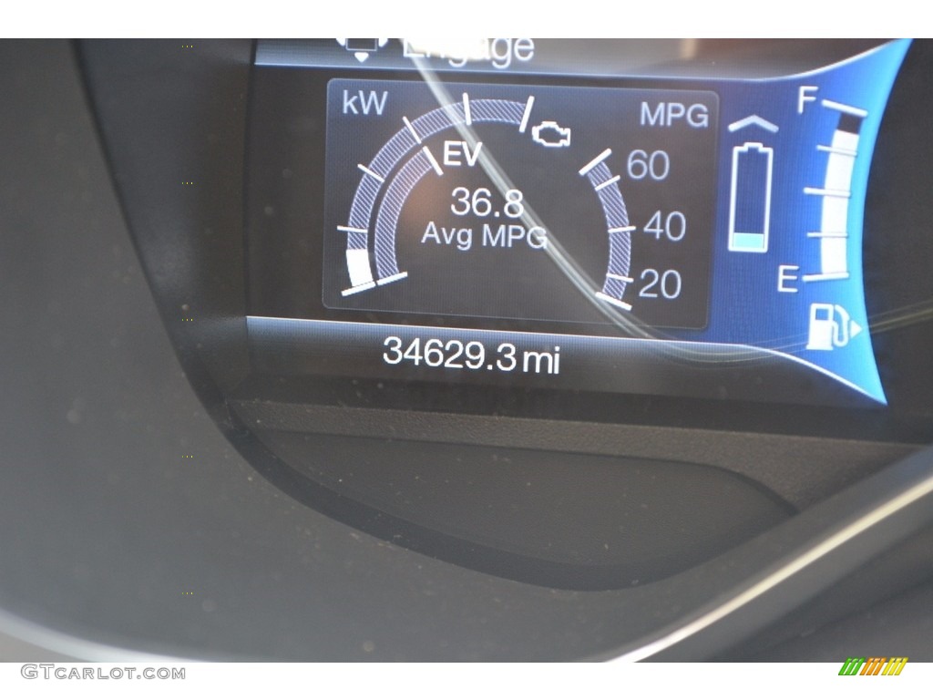 2015 C-Max Hybrid SEL - Ingot Silver Metallic / Charcoal Black photo #65