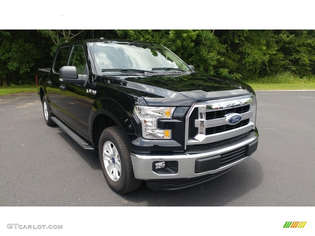 Shadow Black 2016 Ford F150 XLT SuperCrew Exterior Photo #114773606
