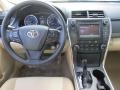 2017 Toyota Camry Almond Interior Dashboard Photo