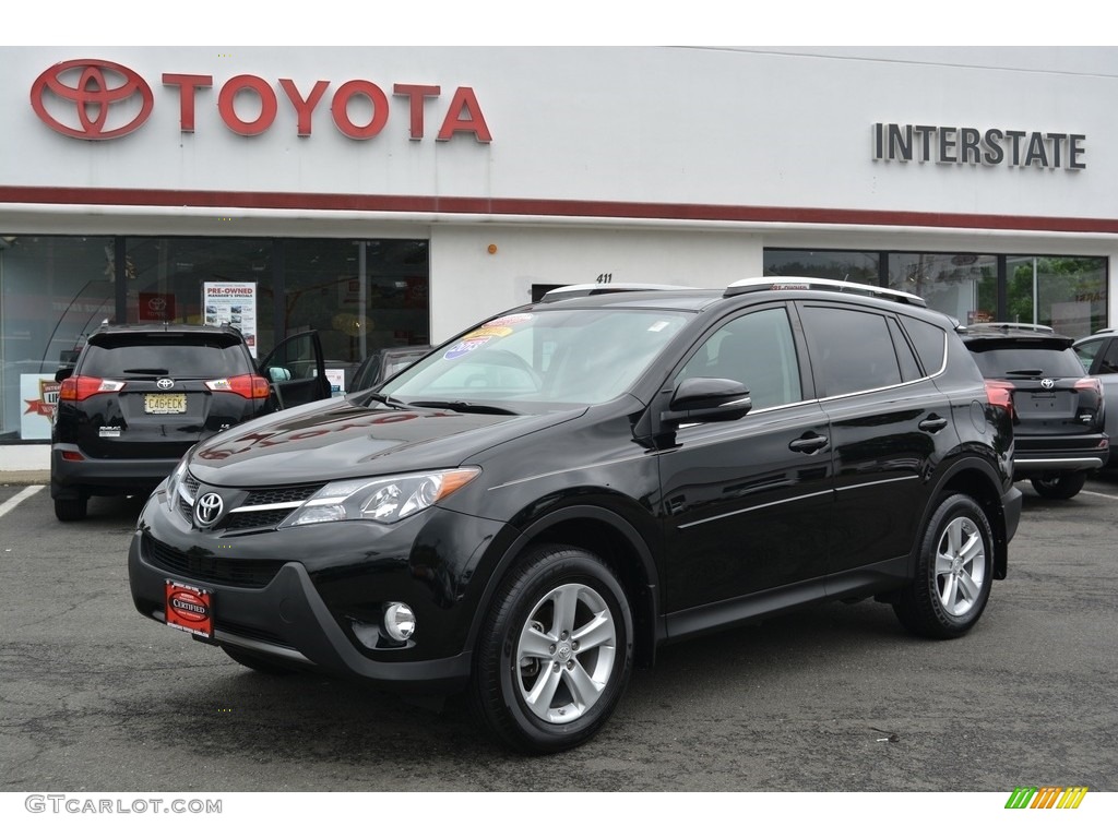 Black Toyota RAV4