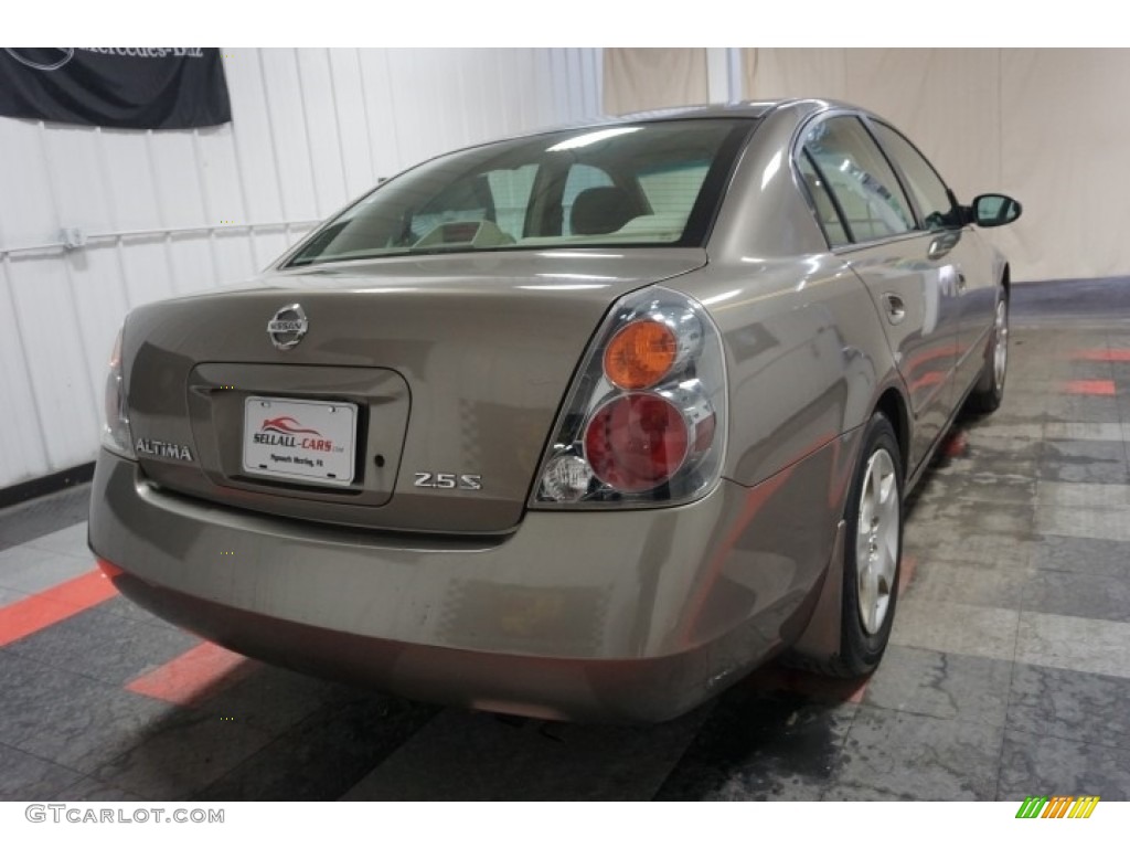 2004 Altima 2.5 S - Velvet Beige / Blond photo #8