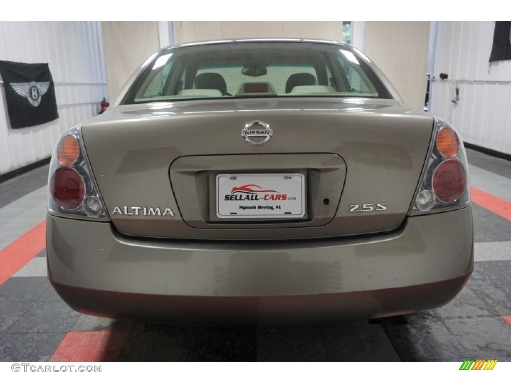 2004 Altima 2.5 S - Velvet Beige / Blond photo #9