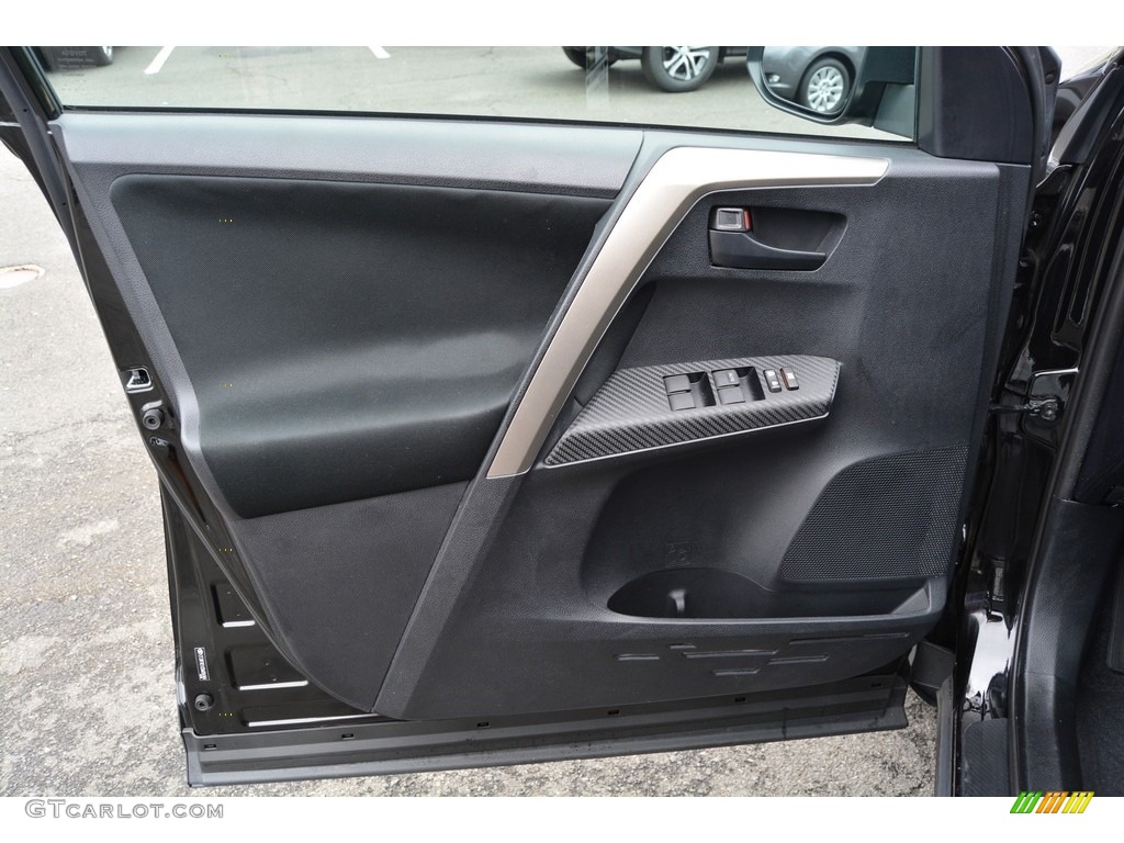 2013 RAV4 XLE AWD - Black / Black photo #7