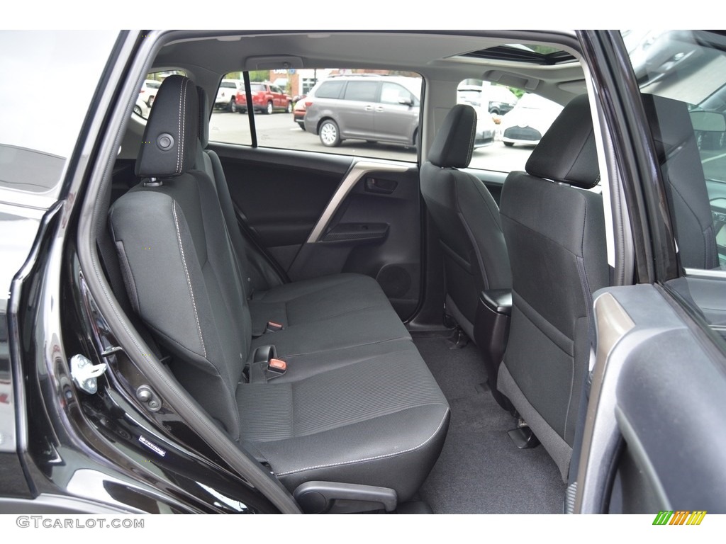 2013 RAV4 XLE AWD - Black / Black photo #23