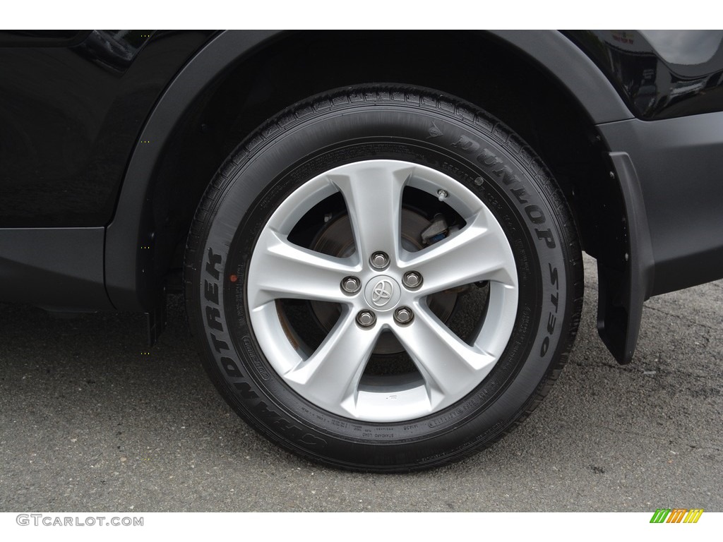 2013 RAV4 XLE AWD - Black / Black photo #29