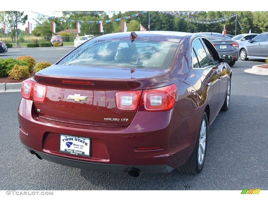 2016 Malibu Limited LTZ - Butte Red Metallic / Jet Black photo #3