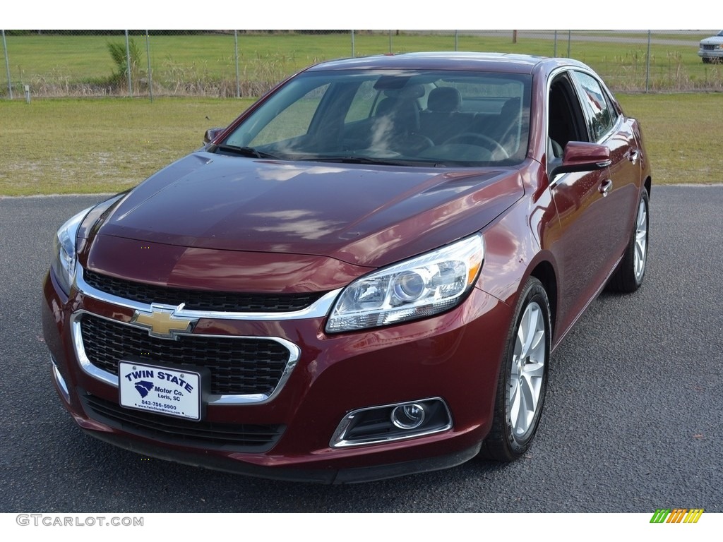 2016 Malibu Limited LTZ - Butte Red Metallic / Jet Black photo #8
