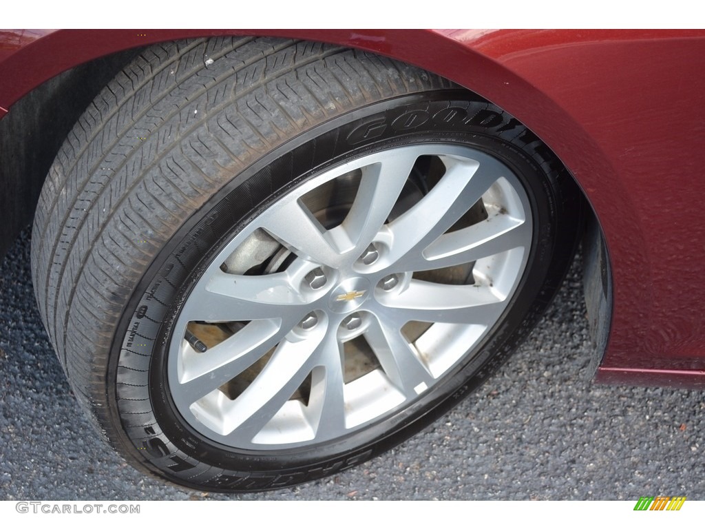 2016 Malibu Limited LTZ - Butte Red Metallic / Jet Black photo #15