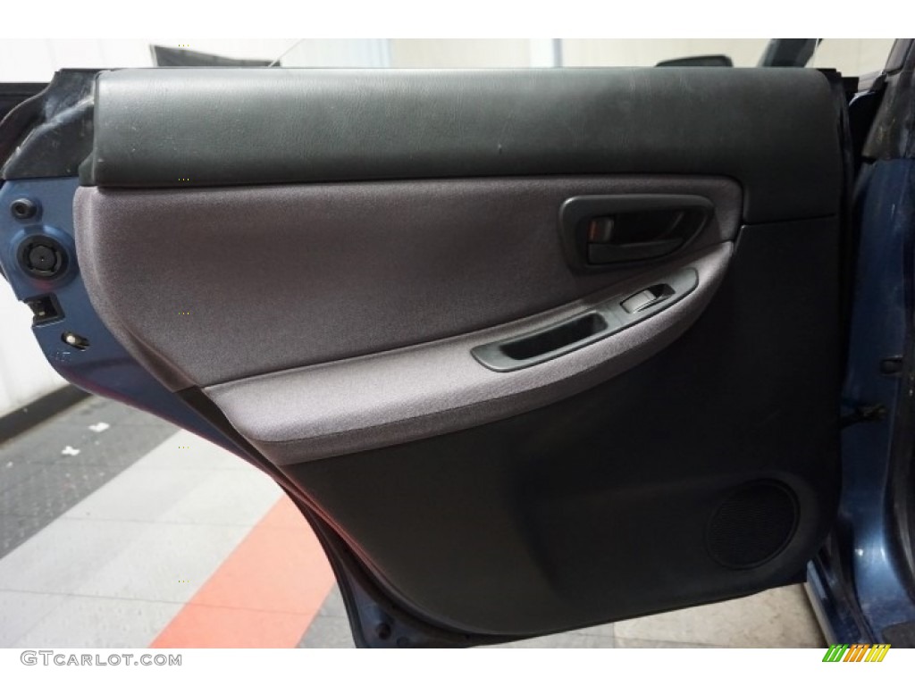 2007 Impreza 2.5i Sedan - Newport Blue Pearl / Anthracite Black photo #15