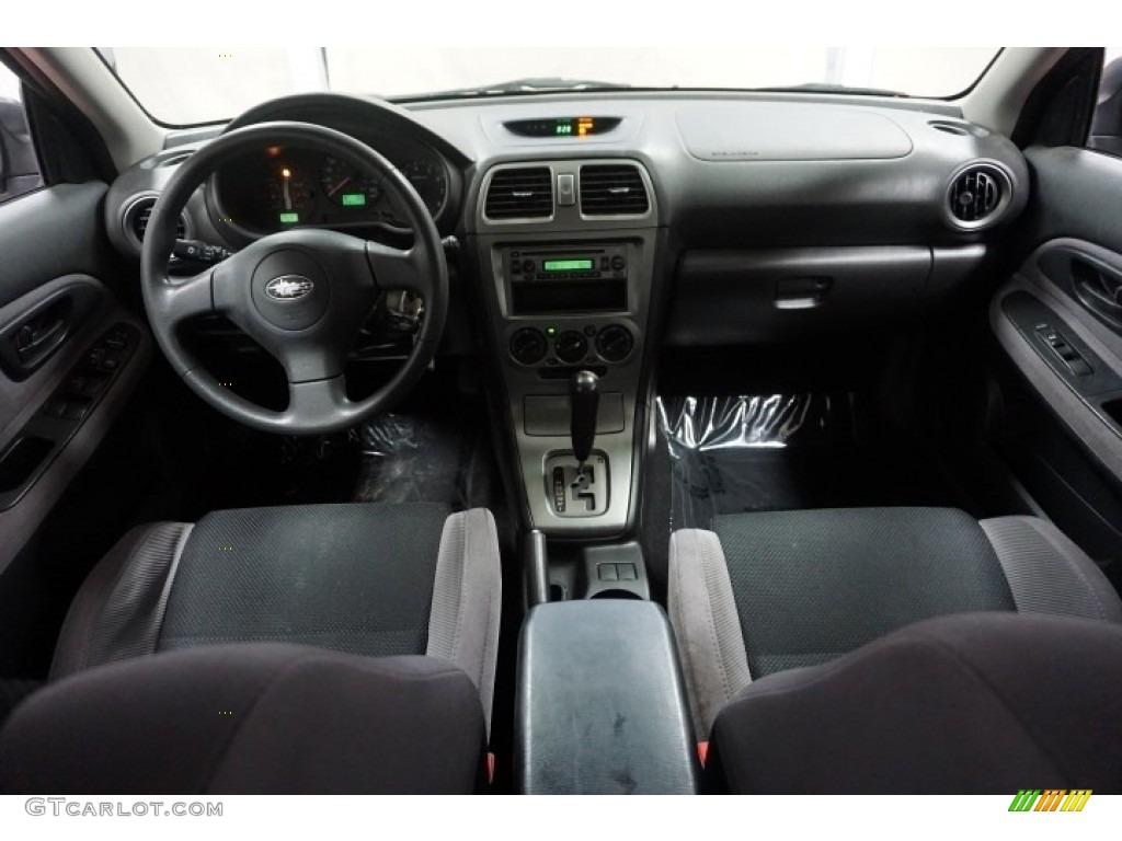 2007 Impreza 2.5i Sedan - Newport Blue Pearl / Anthracite Black photo #25