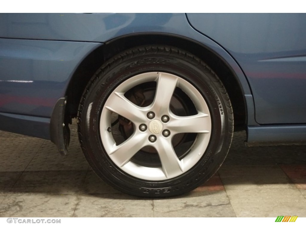 2007 Impreza 2.5i Sedan - Newport Blue Pearl / Anthracite Black photo #55