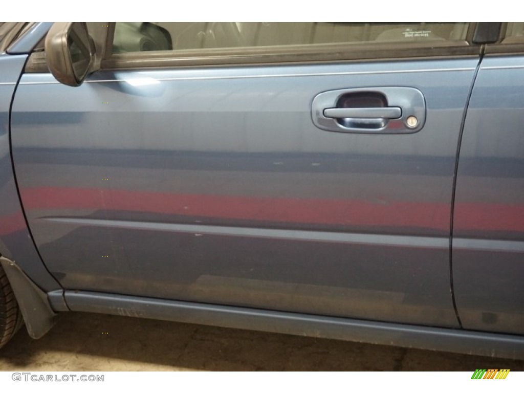 2007 Impreza 2.5i Sedan - Newport Blue Pearl / Anthracite Black photo #66