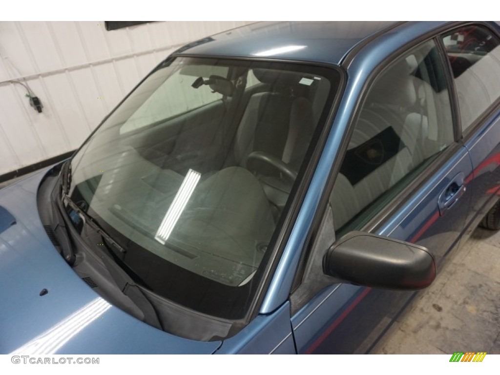 2007 Impreza 2.5i Sedan - Newport Blue Pearl / Anthracite Black photo #73