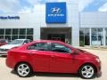 Crystal Red Tintcoat 2012 Chevrolet Sonic LTZ Sedan
