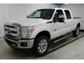 White Platinum Tri-Coat Metallic - F350 Super Duty Lariat Crew Cab 4x4 Photo No. 31