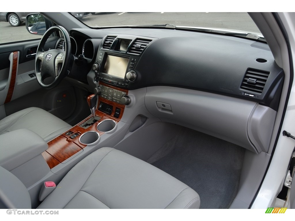 2008 Highlander Limited 4WD - Blizzard White Pearl / Ash Gray photo #27