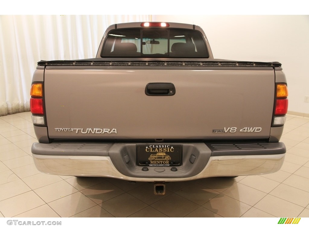 2002 Tundra SR5 Access Cab 4x4 - Thunder Gray Metallic / Oak photo #14