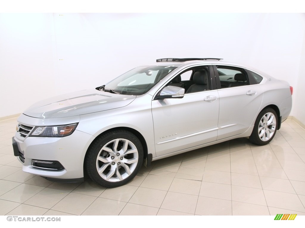 2014 Impala LTZ - Silver Ice Metallic / Jet Black/Dark Titanium photo #3