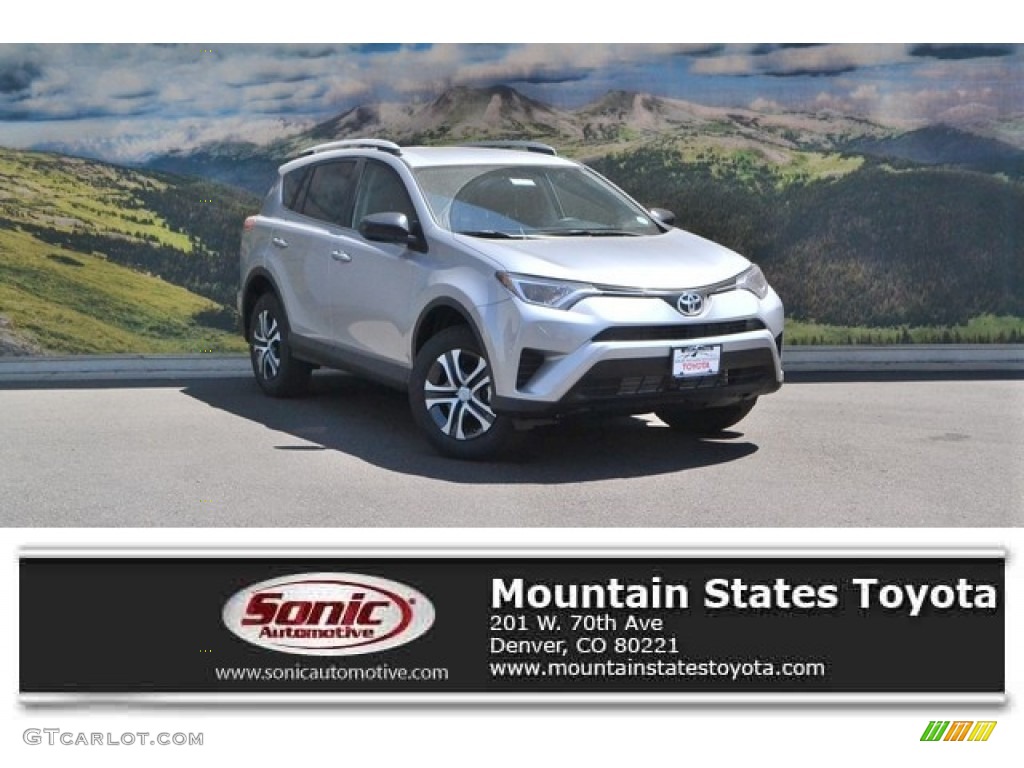 Silver Sky Metallic Toyota RAV4