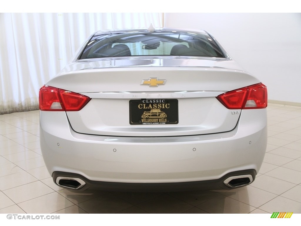 2014 Impala LTZ - Silver Ice Metallic / Jet Black/Dark Titanium photo #21
