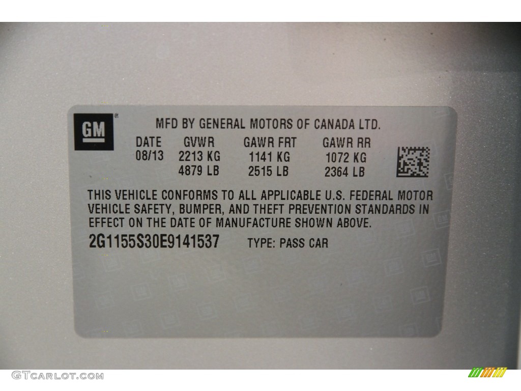 2014 Impala LTZ - Silver Ice Metallic / Jet Black/Dark Titanium photo #23