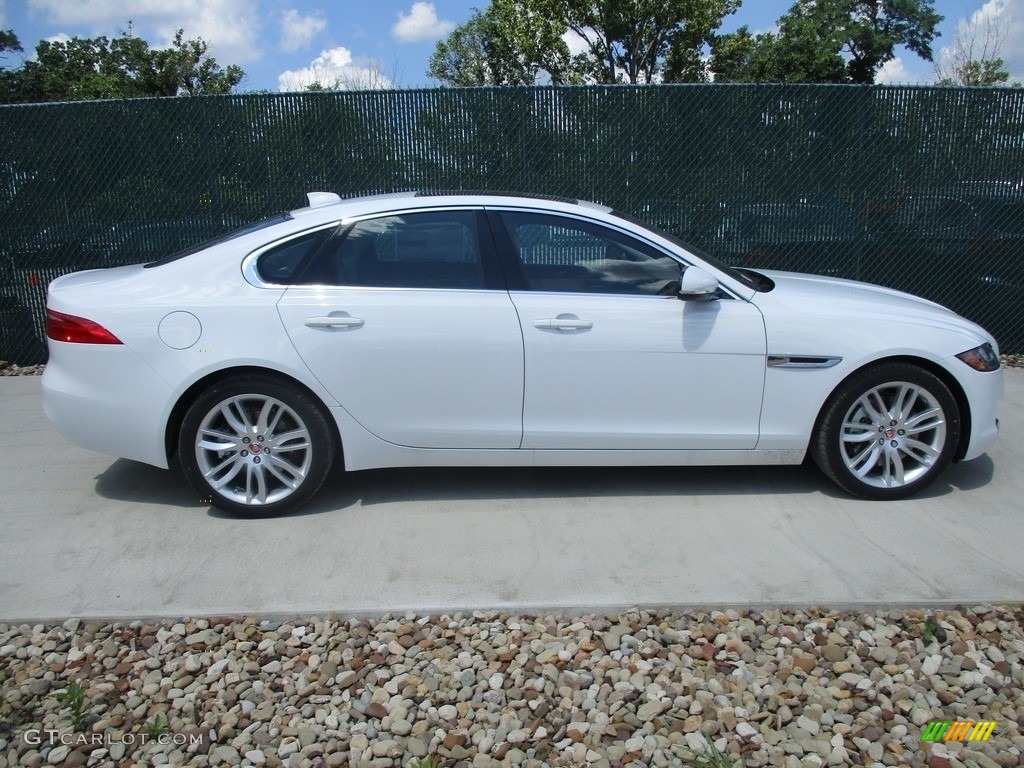 Polaris White 2017 Jaguar XF 35t Prestige AWD Exterior Photo #114785044
