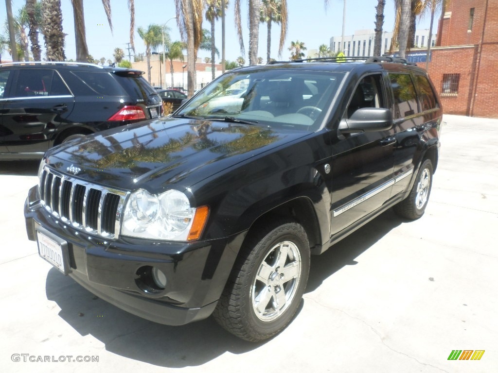 Black 2007 Jeep Grand Cherokee Limited 4x4 Exterior Photo #114786523