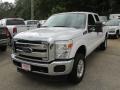 Oxford White - F250 Super Duty XLT Crew Cab 4x4 Photo No. 1