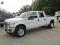 Oxford White - F250 Super Duty XLT Crew Cab 4x4 Photo No. 12